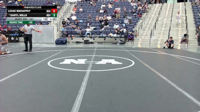 141 lbs Cons. Round 3 - Louis MeHaffey, Montreat College vs Daryl Mills, Missouri Baptist University