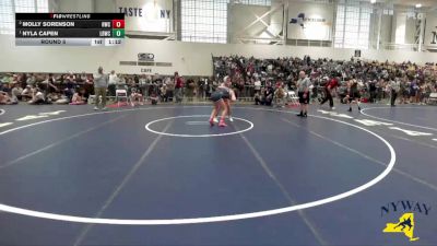 152 lbs Round 5 - Nyla Capen, Lost Boys Wrestling Club vs Molly Sorenson, Homer Wrestling Club