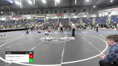 62 lbs Final - Anthony Salinas Lenox, Pomona Elite vs Macoy Felker, Severance WC