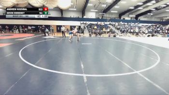 165 lbs Cons. Round 4 - Devin Sweeney, Washington And Lee vs Andrew Kozubal, Messiah