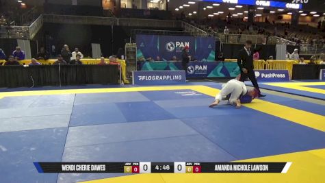 Amanda Nichole Lawson vs Wendi Cherie Dawes 2025 Pan Jiu Jitsu IBJJF Championship