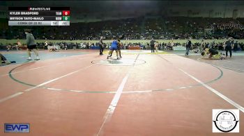Consi Of 32 #2 - Kyler Bradford, Team Guthrie Wrestling vs Bryson Taito-Mailo, Midwest City Bombers