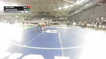 Boys 3A 150 lbs Cons. Round 6 - Kaedyn Aurand, Ridgeline vs Max Morse, Snohomish