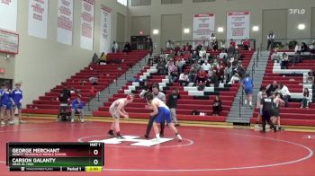 147 lbs Cons. Round 2 - George Merchant, Hewitt Trussville Middle School vs Carson Galanty, Arab Jr. High