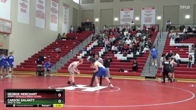 147 lbs Cons. Round 2 - George Merchant, Hewitt Trussville Middle School vs Carson Galanty, Arab Jr. High