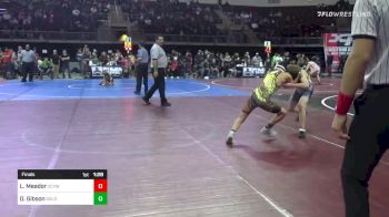 114 lbs Final - Larry Meador, CCYW LEGENDS vs Darrell Gibson, Golden Eagle Wrestling Club Highlands Ranch, CO