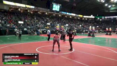 132 lbs Champ. Round 2 - Raheem Peoples, CPUA vs Julius Mullins, Unattached