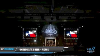 United Elite Cheer - FIERCE [2021 L2.2 Junior - PREP 2] 2021 The U.S. Finals: Grapevine