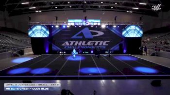 MB Elite Cheer - Code Blue [2026 L2 Junior - D2 - Small Day 2] 2026 Athletic Championships Garland Nationals