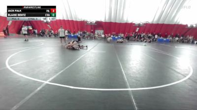 120 lbs Placement Matches (8 Team) - Jack Falk, Pulaski vs Blaise Bentz, Canton A