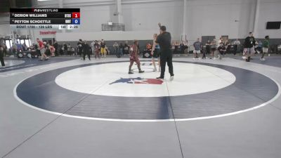 126 lbs Quarters - Derion Williams, Beat The Streets Cleveland vs Peyton Schoettle, INRTC