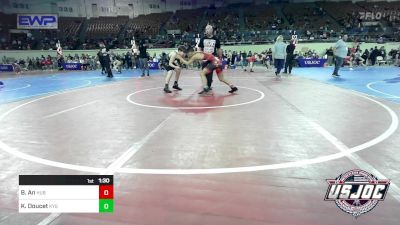 120 lbs Semifinal - Brian An, Hub City Wrestling vs Kelton Doucet, Kansas Young Guns