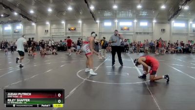 175 lbs Round 3 (6 Team) - Judah Putrich, Ohio Titan vs Riley Shaffer, U2 Wranglers