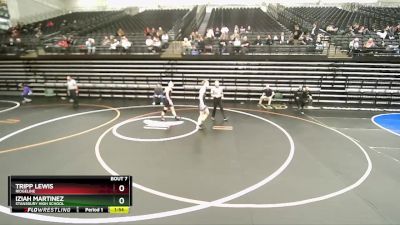 135 lbs Champ. Round 1 - Iziah Martinez, Stansbury High School vs Tripp Lewis, Ridgeline