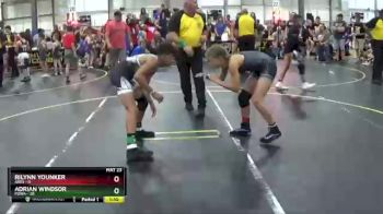 96 lbs Round 5 (6 Team) - Adrian Windsor, POWA vs Rilynn Younker, Ares