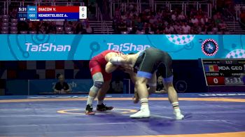 70 kg Repechage #2 - Vasile Diacon, Moldova vs Akaki Kemertelidze, Georgia