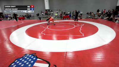 113 lbs Cason Craft, Oklahoma Blue vs Lincoln Valdez, Colorado