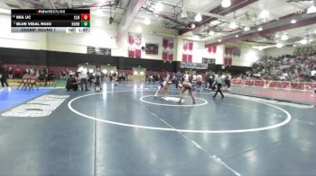 145 lbs Champ. Round 1 - Blue Vidal Rojo, Norwalk vs Mia Uc, Claremont