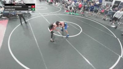 150 lbs Cons. Round 4 - Rabiullah Mujadidi, Warriors Wrestling Club vs Jayden Ruiz, La Quinta High School