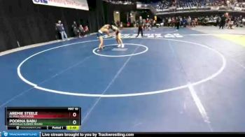 6A - 148 lbs Cons. Semi - Poorna Babu, Lewisville Flower Mound vs Aremie Steele, El Paso Montwood