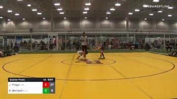 82 lbs Quarterfinal - Jaiden Finger, Iowa Blue vs Austin Bernash, Elite Athletic Club Stars
