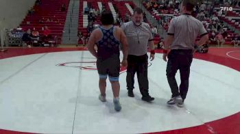 285 lbs Round 3 (4 Team) - James Hall, Thompson HS vs Kristian Carter, Spain Park Hs