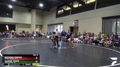 95 lbs Round 3 (6 Team) - Dandre Adams, Predator WC vs Raymond Crouso, Morris Fitness #2