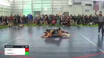 130 lbs Round Of 16 - Grace Hodge, Titans vs London Houston, Mat Demon WC