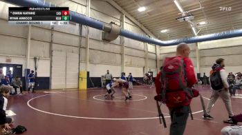 132 lbs Champ. Round 1 - Ryan Arecco, Kellenberg vs Owen Kathke, SJCI