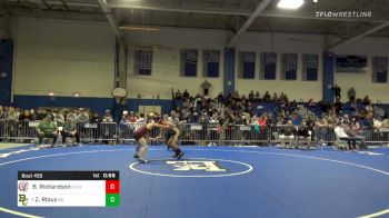 145 lbs Consolation - Ben Richardson, Killingly vs Zach Rioux, Bishop Guertin