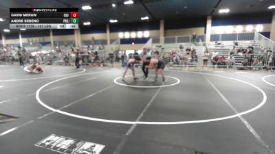 157 lbs Consi Of 16 #1 - Gavin Meraw, Oso Way WC vs Andre Sedeno, Project 8 WC