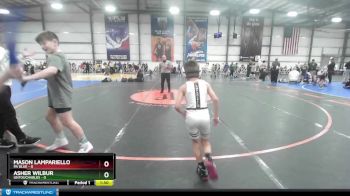 48 lbs Rd# 5- 3:45pm Friday Final Pool - Mason Lampariello, PA Blue vs Asher Wilbur, Untouchables