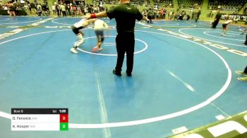 119 lbs Quarterfinal - Dakota Fenwick, Van Buren Matdawgs vs Kamden Hooper, ODESSA