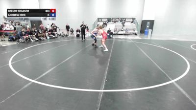 157 lbs Josiah Walbom, Ohio Gray vs Andrew Isek, Florida
