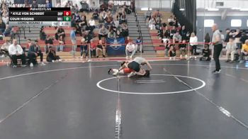 133 lbs Cons. Round 3 - Colin Higgins, Millersville vs Kyle Von Schmidt, Shippensburg