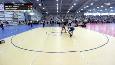 120 lbs Round Of 32 - Santiago Ramirez, TX vs Aiden Espinoza, AZ
