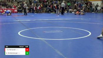 190 lbs Champ. Round 2 - Rocco Periandri, Saint Ignatius vs Steven Shellenberger, Detroit Catholic Central