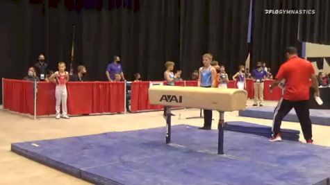Reidland Brown - Pommel Horse, Houston Gymnastics Associates.In - 2021 USA Gymnastics Development Program National Championships