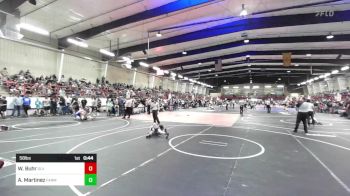 58 lbs Quarterfinal - Walker Buhr, SLV Elite vs Aiden Martinez, Farmington