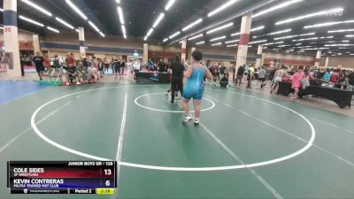 250 lbs Round 3 - Rafael Perez, Uvalde Wrestling Club vs Landon Basped, Legacy Wrestling Club