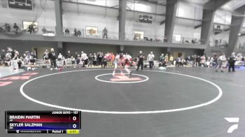 157 lbs Cons. Round 4 - Braidin Martin, AK vs Skyler Salzman, OR