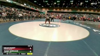 190 lbs Champ. Round 1 - Tanish Shirolkar, Vista Del Lago vs Oscar Bosket, Pahrump Valley