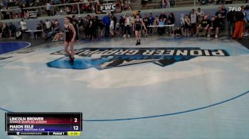 102 lbs 3rd Place Match - Mason Ekle, Mid Valley Wrestling Club vs Lincoln Brower, Interior Grappling Academy