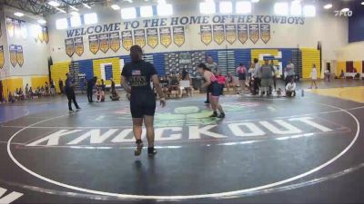 170 lbs Round 2 (6 Team) - Sarai Rodriguez, Eagles WC vs Brihanna LaPaz, The Outsiders