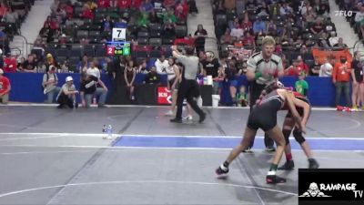 80 lbs Semifinal - Alexcia Duran, South Central Punisher vs Emery Hughes, Ottawa Mat Masters