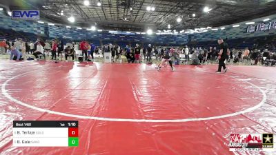 83 lbs Final - Bryson Terlaje, Gold Rush Wrestling vs Brock Gale, Sanderson Wrestling Academy