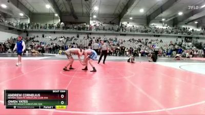 130 lbs Semifinal - Owen Yates, Greater Heights Wrestling-AAA vs Andrew Cornelius, Nevada Tiger Pit Wrestling Club-AAA