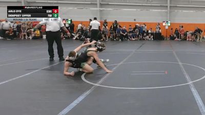 100 lbs Round 1 (6 Team) - Arlo Dye, Capital City WC vs Dempsey Opfer, PAW