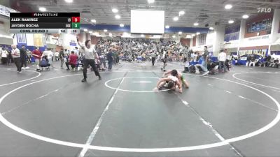 126 lbs Cons. Round 2 - Alek Ramirez, Laguna Beach vs Jayden Rocha, Eisenhower
