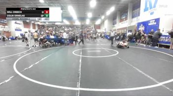 132 lbs Cons. Round 2 - Will Creech, Laguna Hills vs Colin Ornelas, LB Poly